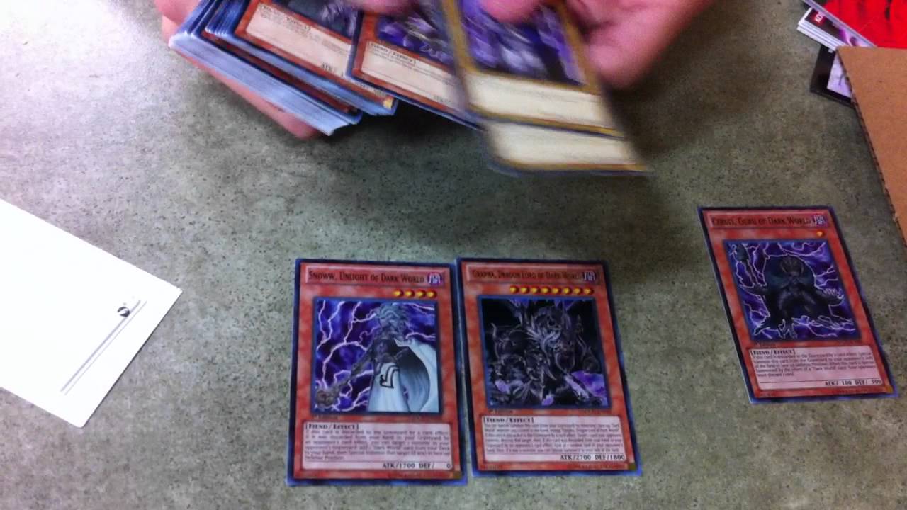 Gates of the Underworld Deck Opening (Dark World)