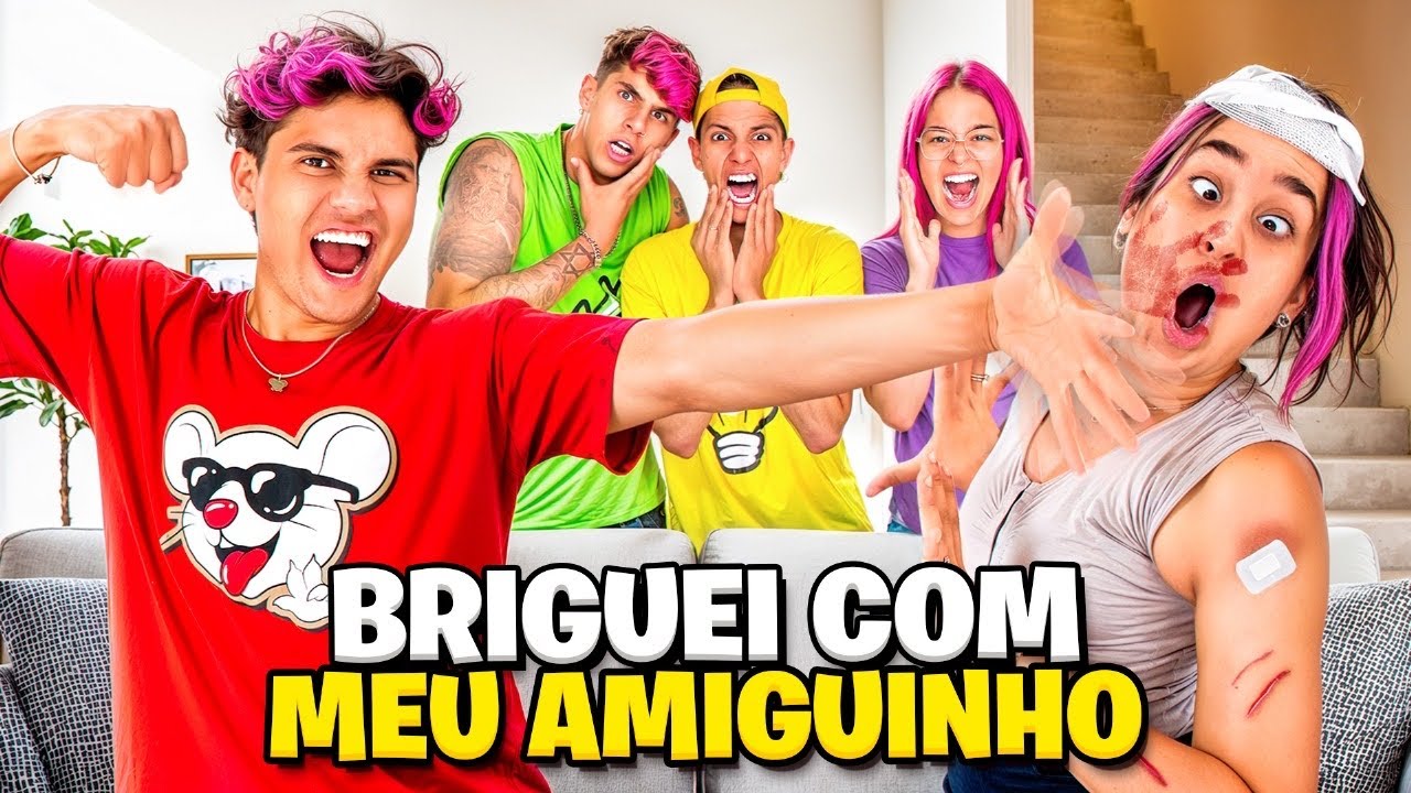 BRIGAMOS NA FRENTE DOS ROSA E ISSO ACONTECEU …