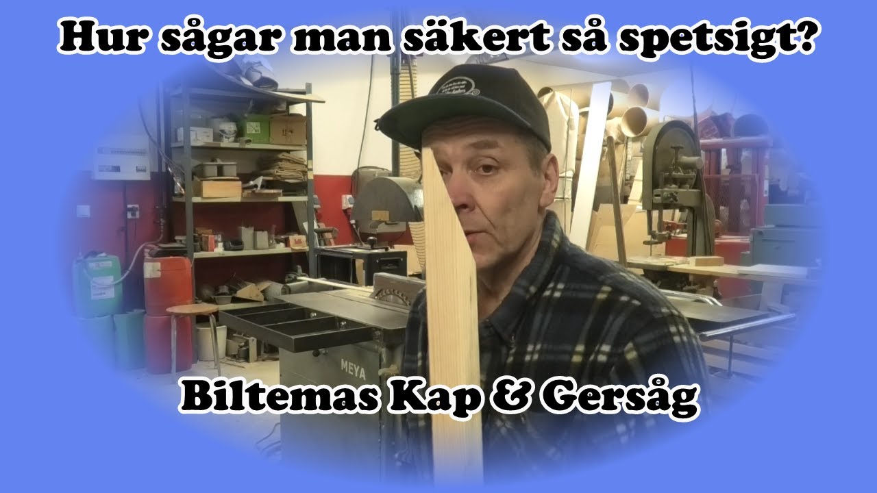 Biltemas kap och gersåg