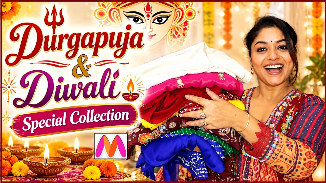 Diwali and Navratri Special | Don't Miss This Trendy Myntra Haul | Affordable outfits with Vaishali