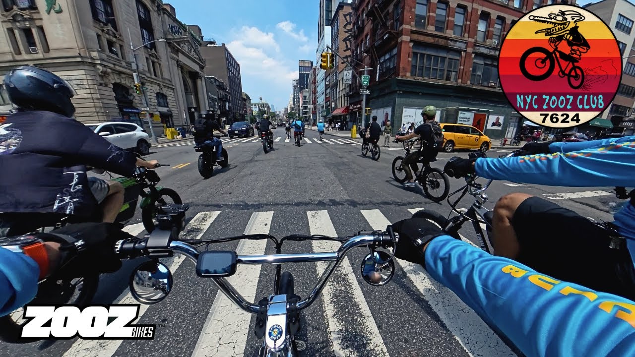NYC Zooz Club Summer Group Ride! | eBike Ride POV [4K]