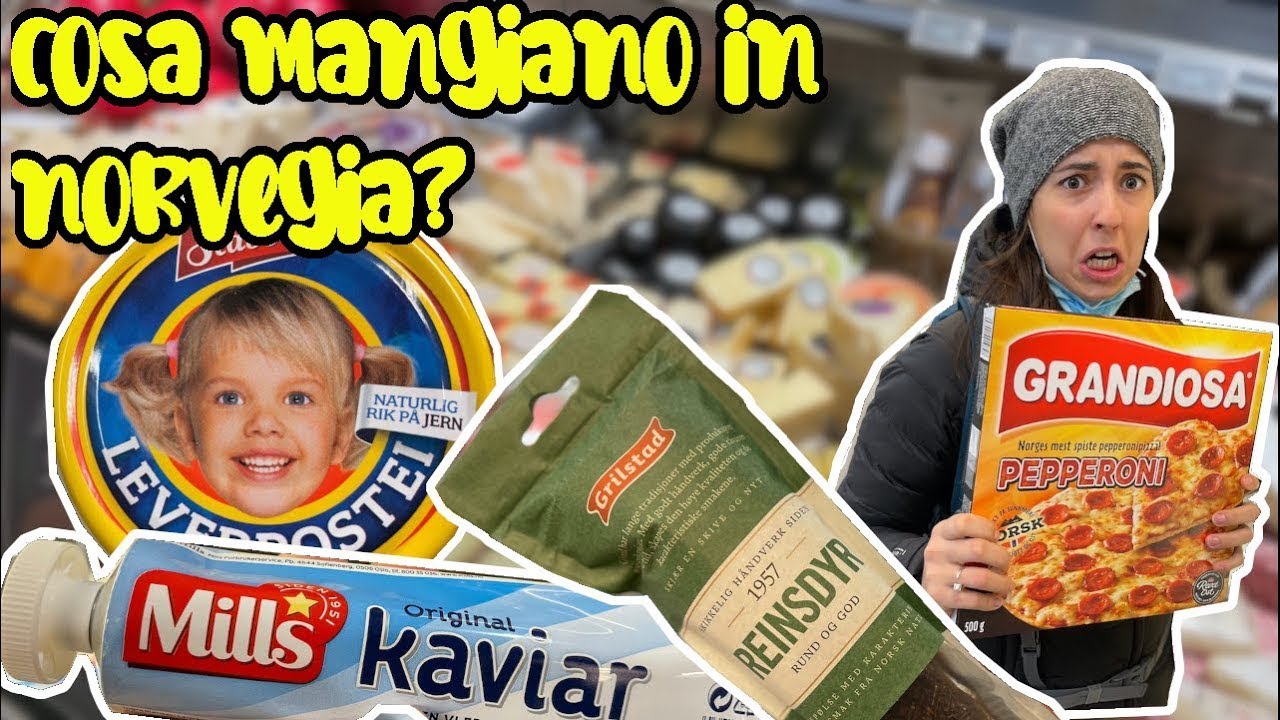 SUPERMERCATO NORVEGESE | Cosa mangiano in Norvegia??