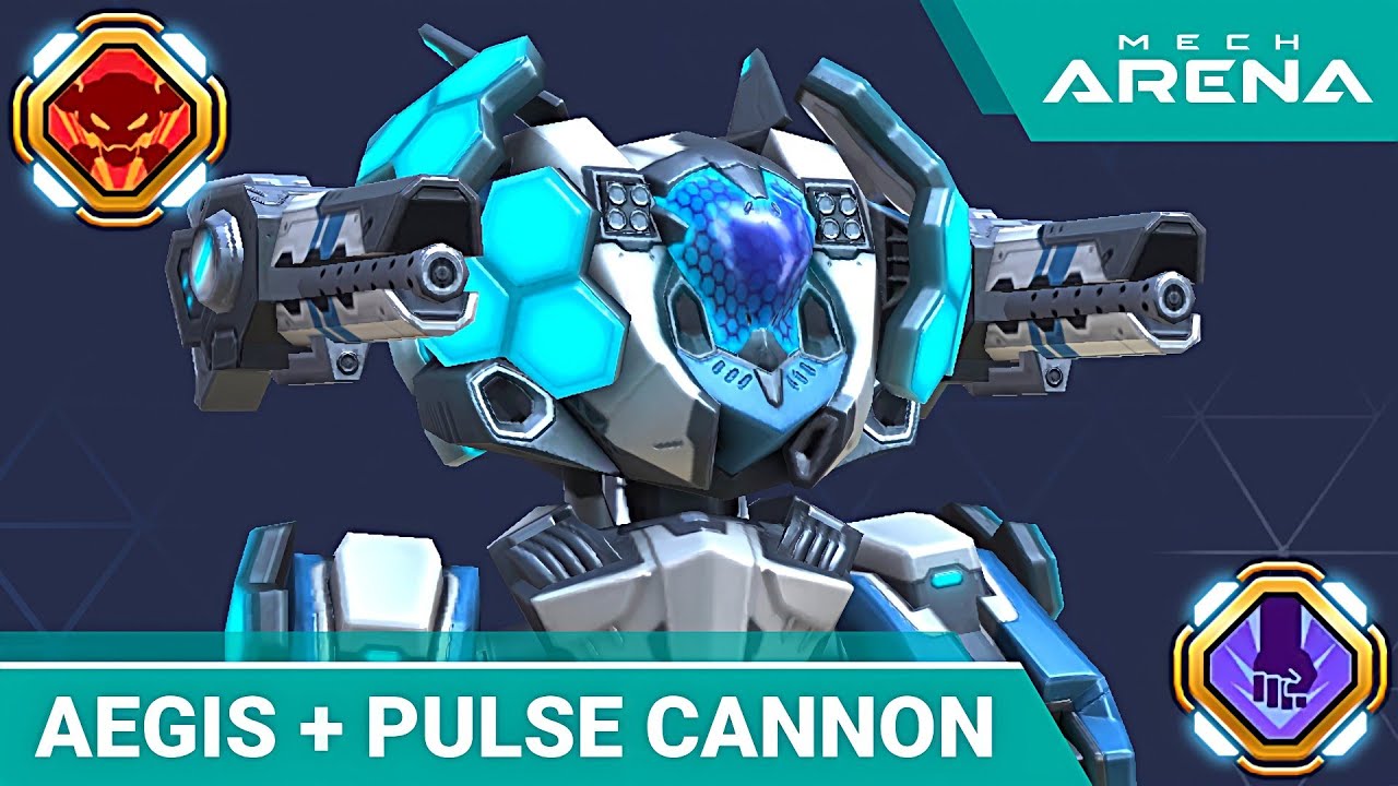 Mech Arena Aegis Pulse Cannon 8