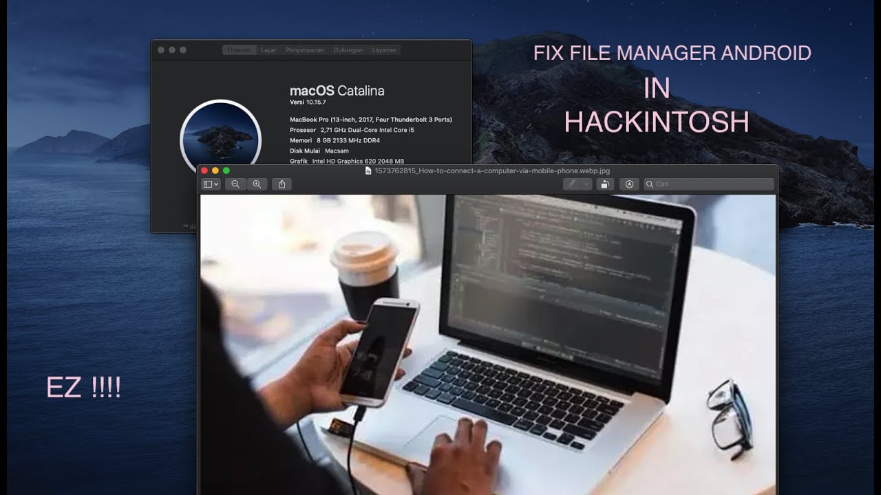 Mengatasi Android Tidak Terdeteksi Di Hackintosh