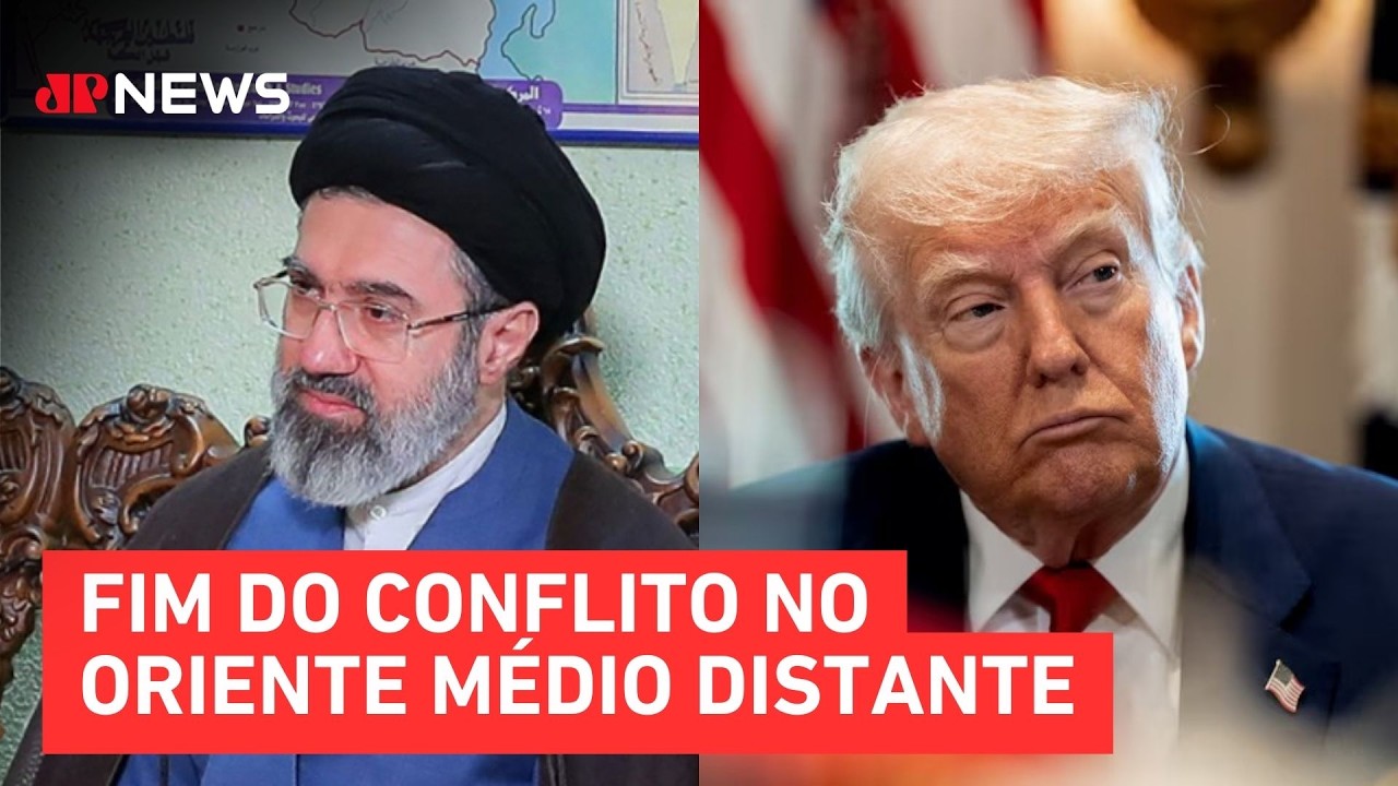 Irã nega pedido de cessar-fogo aos Estados Unidos após anúncio do governo Trump | TEMPO REAL