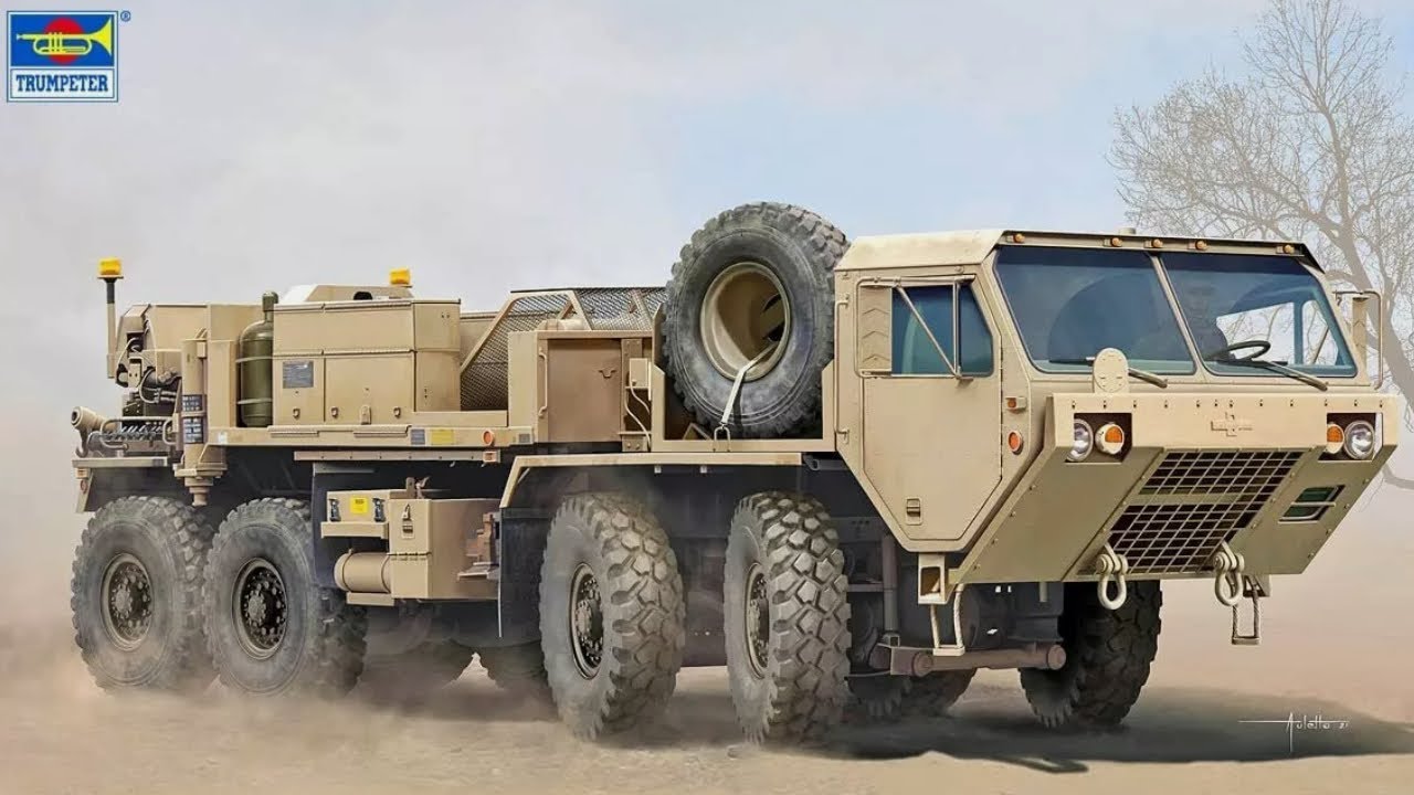 Trumpeter 1/35 M984A2 HEMTT Wrecker build. Part 1 (Step A-1)