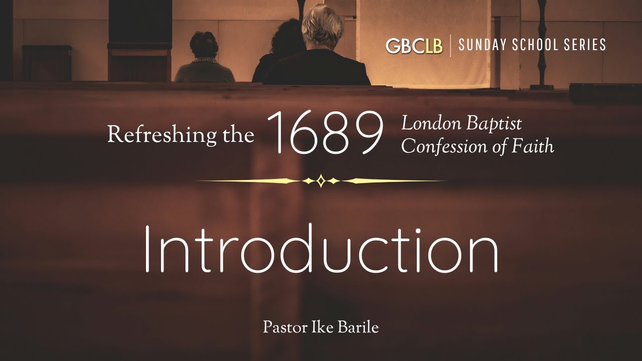 Refreshing the 1689 LBCF: Introduction