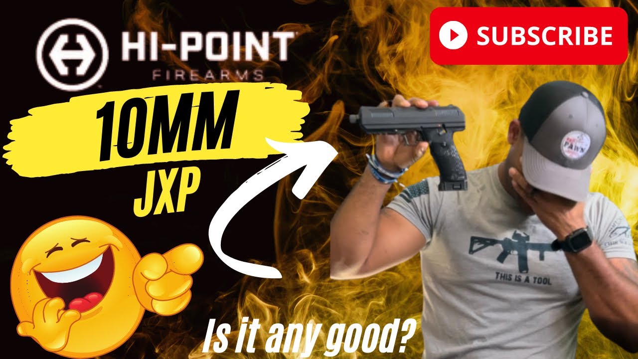 😂OMG! THE NEW YEET CANNON! Hi-Point JXP 10mm! How was it? #2A #10mm #Hipoint #pew #pewlife #pewpew