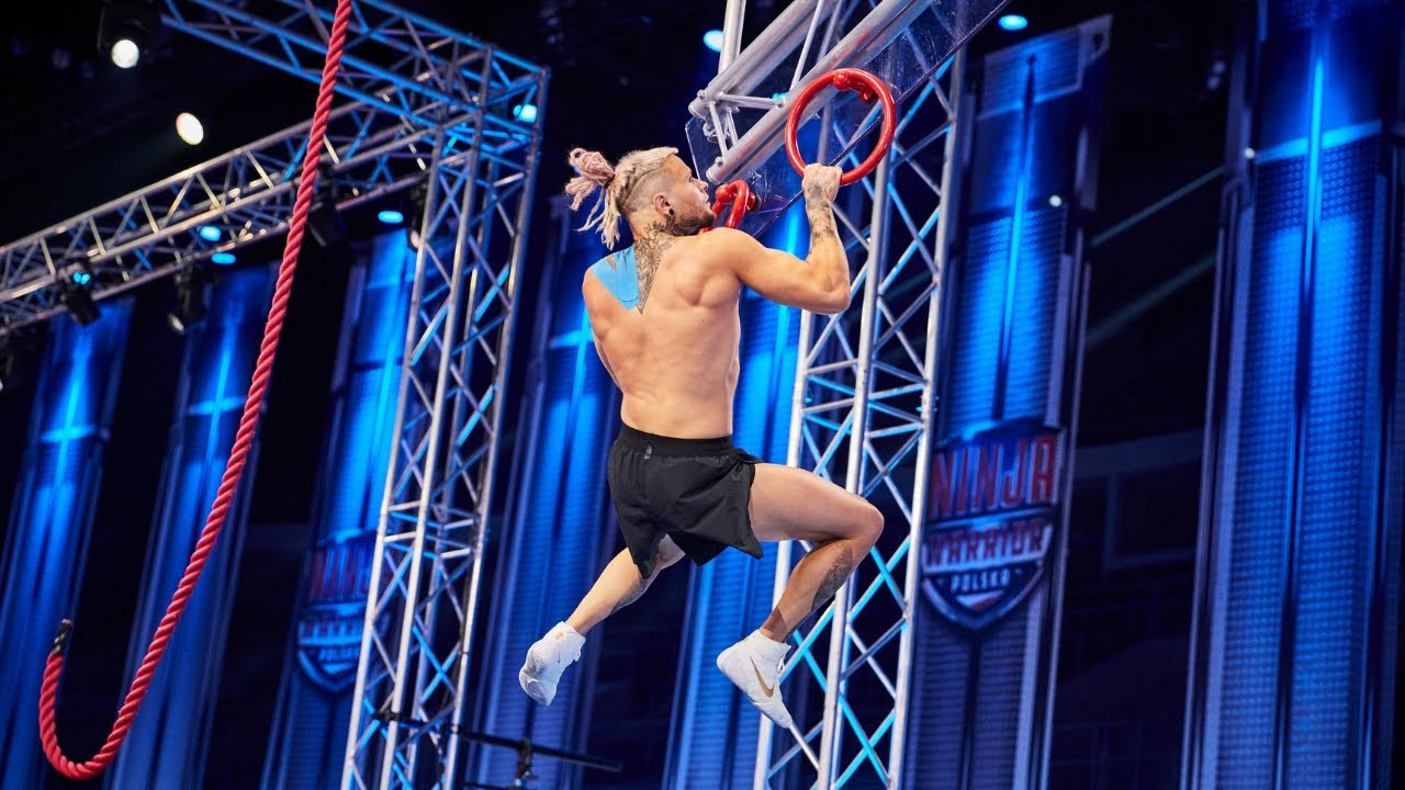 Mateusz Janusz z Fit Lovers na torze eliminacyjnym | Ninja Warrior Polska 7.