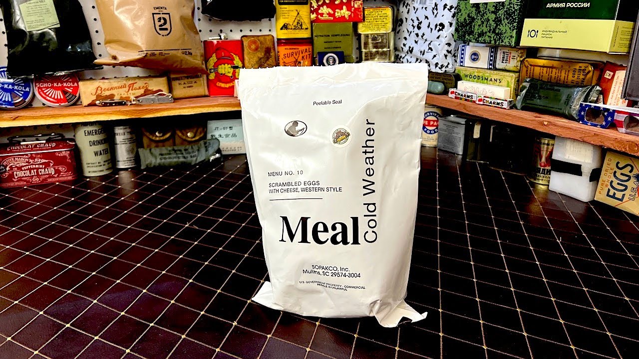 THE ULTIMATE BREAKFAST MRE 2019 MCW Menu 10 Scrambled Eggs With Cheese