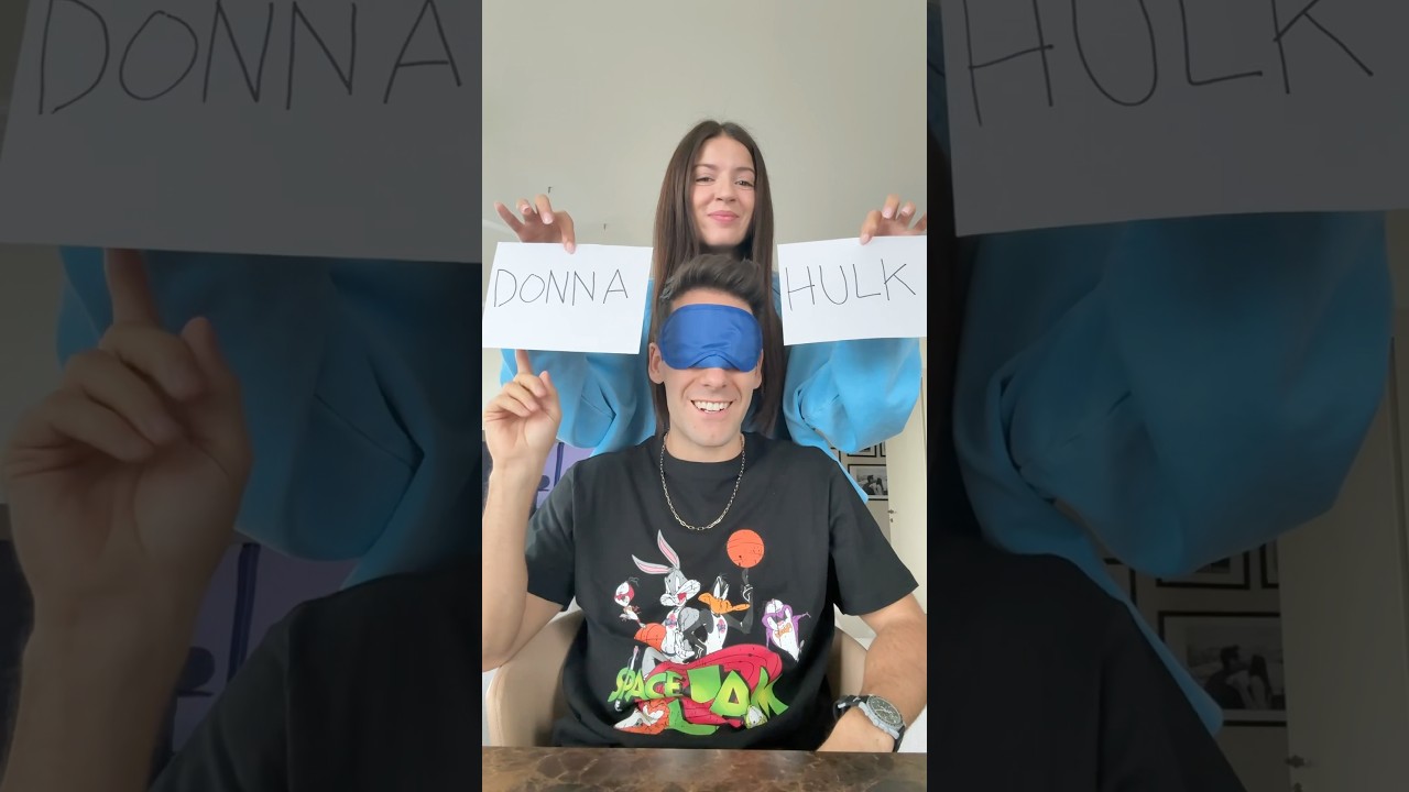 Lu&igrave; si trasforma in donna 😂