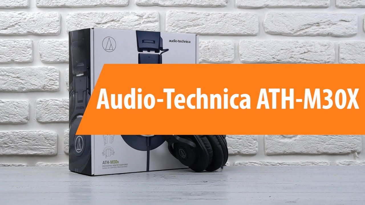 Распаковка наушников Audio-Technica ATH-M30X / Unboxing Audio-Technica ATH-M30X