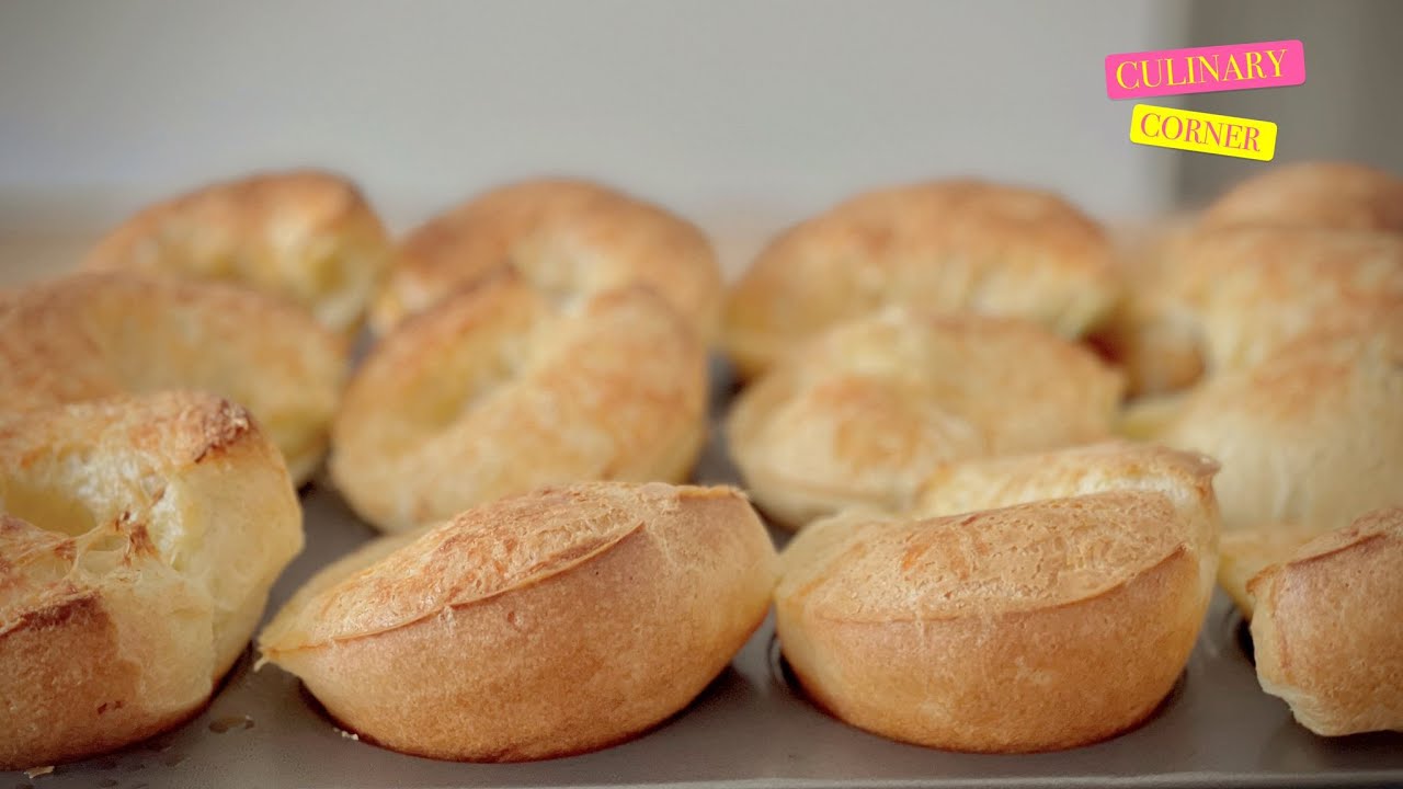 Popovers Recipe ll Easy Popovers Recipe ll Gruyere Popovers
