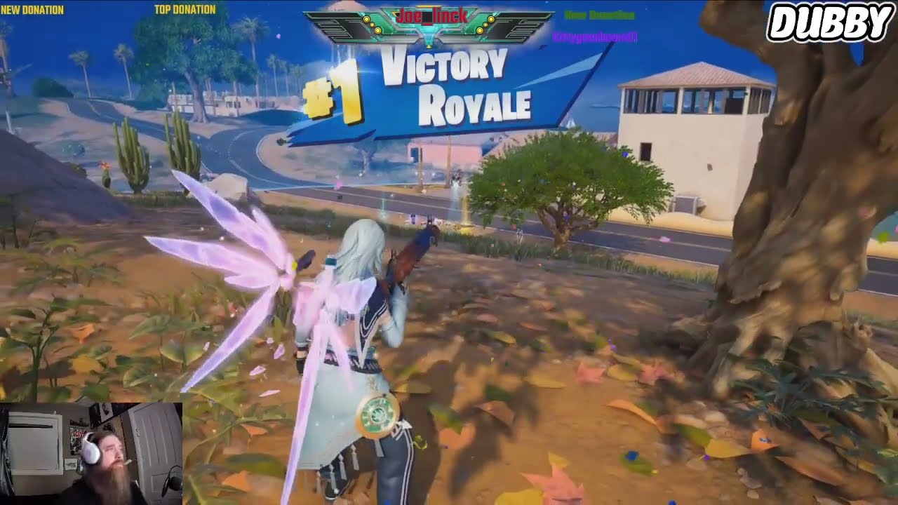 dad and daughter play Fortnite the  highlights