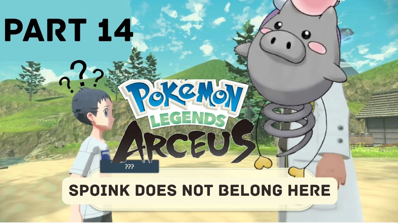 What Pokémon has a Coiled Tail? - Meches Plays Pokémon Legends Arceus (Part 14)