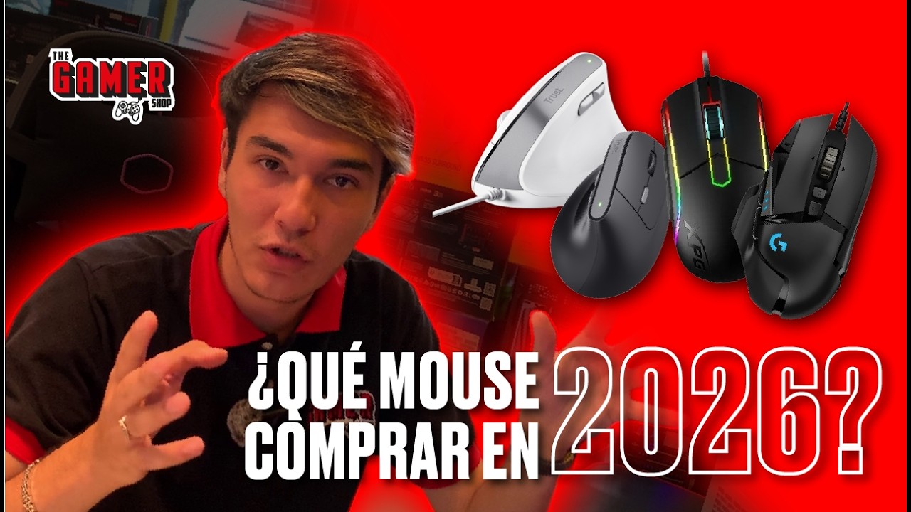 ¿QUÉ MOUSE COMPRAR EN 2026? 🖱️ La guía definitiva