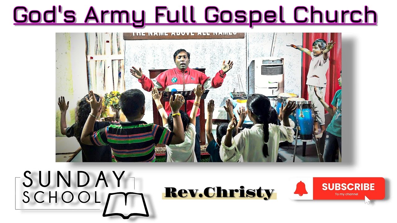 Children’s Worship ( Sunday Class) - Tamil 