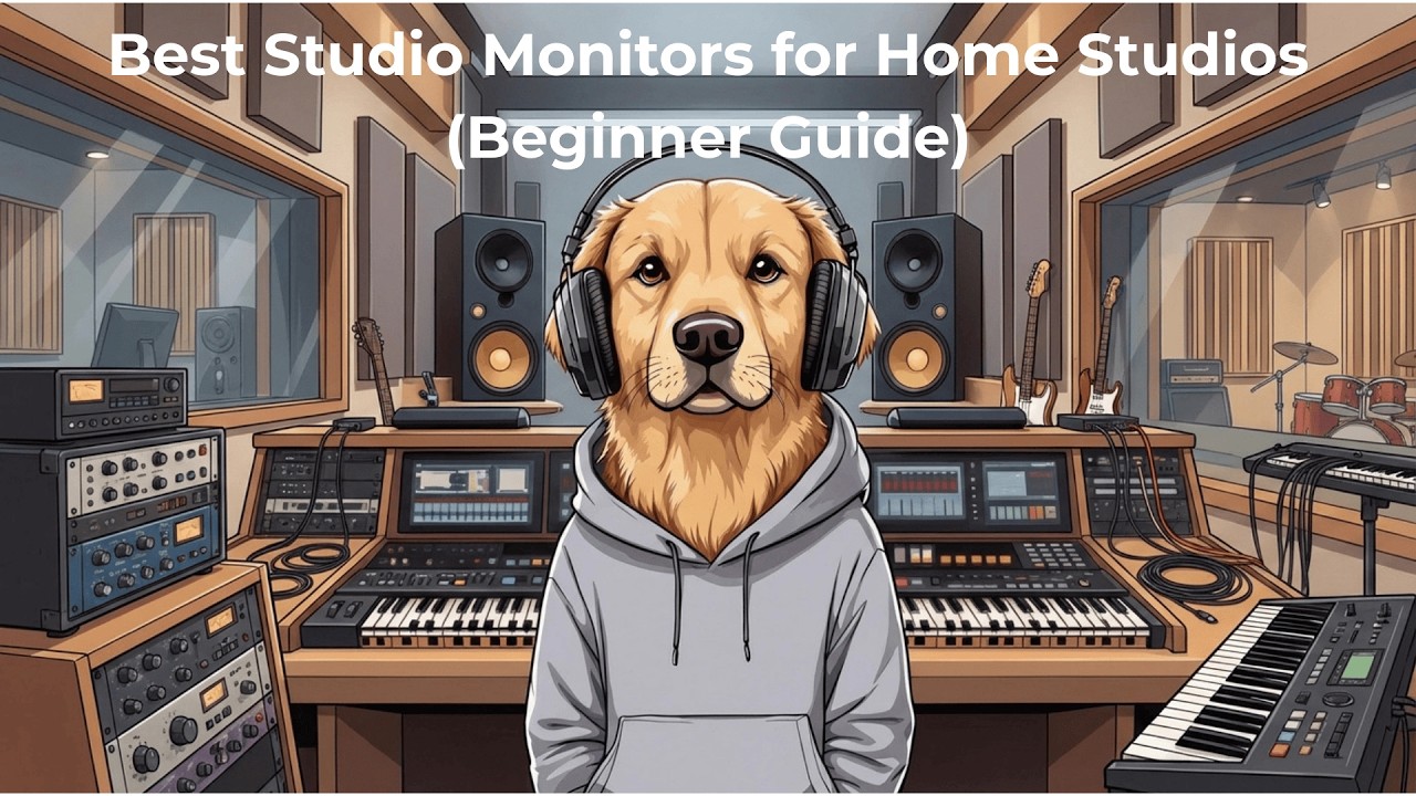 Best Studio Monitors for Home Studios (Beginner Guide)