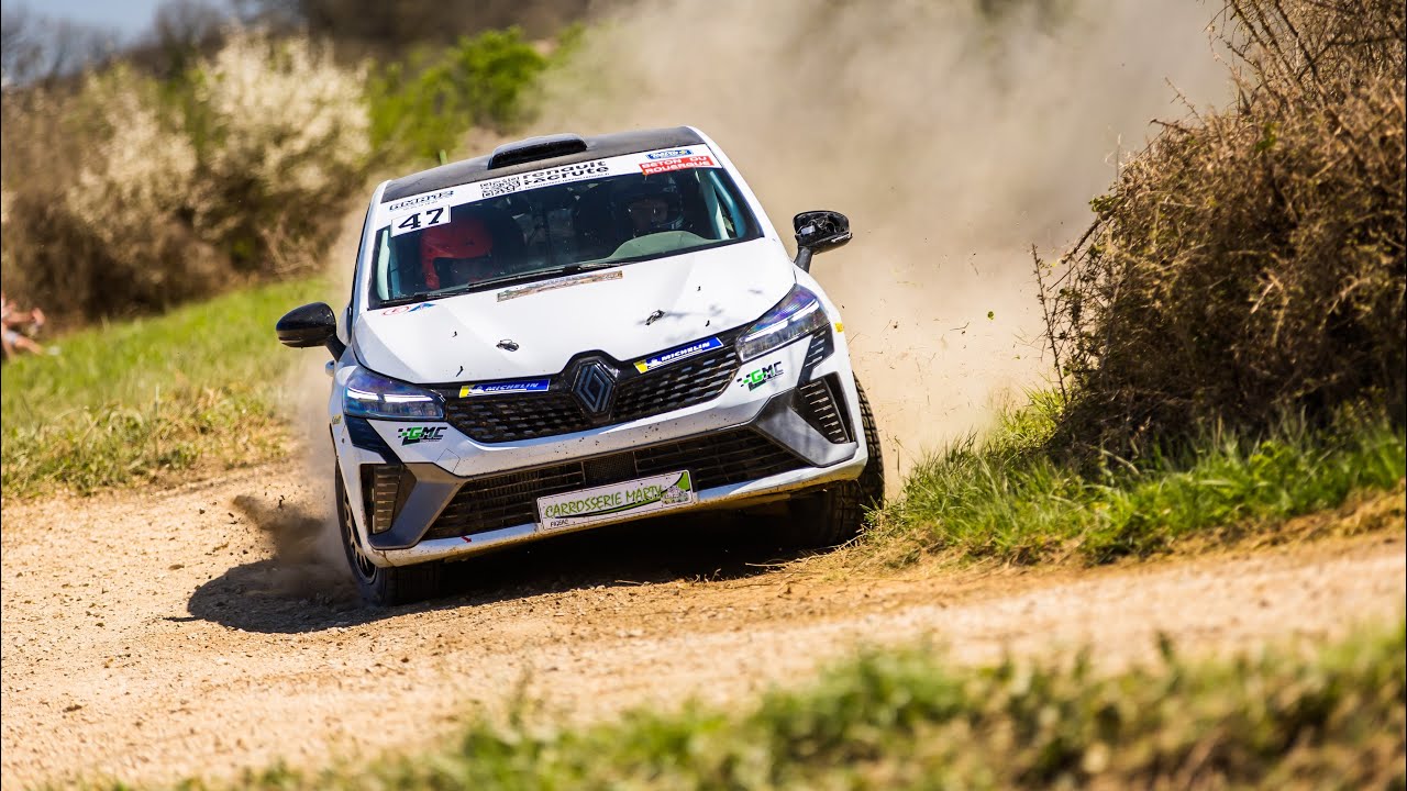 Es5 rallye terre des causses 2025, Clio rc5, Thomas eustaquio/pauline compozieux - CAMÉRA EMBARQUÉ
