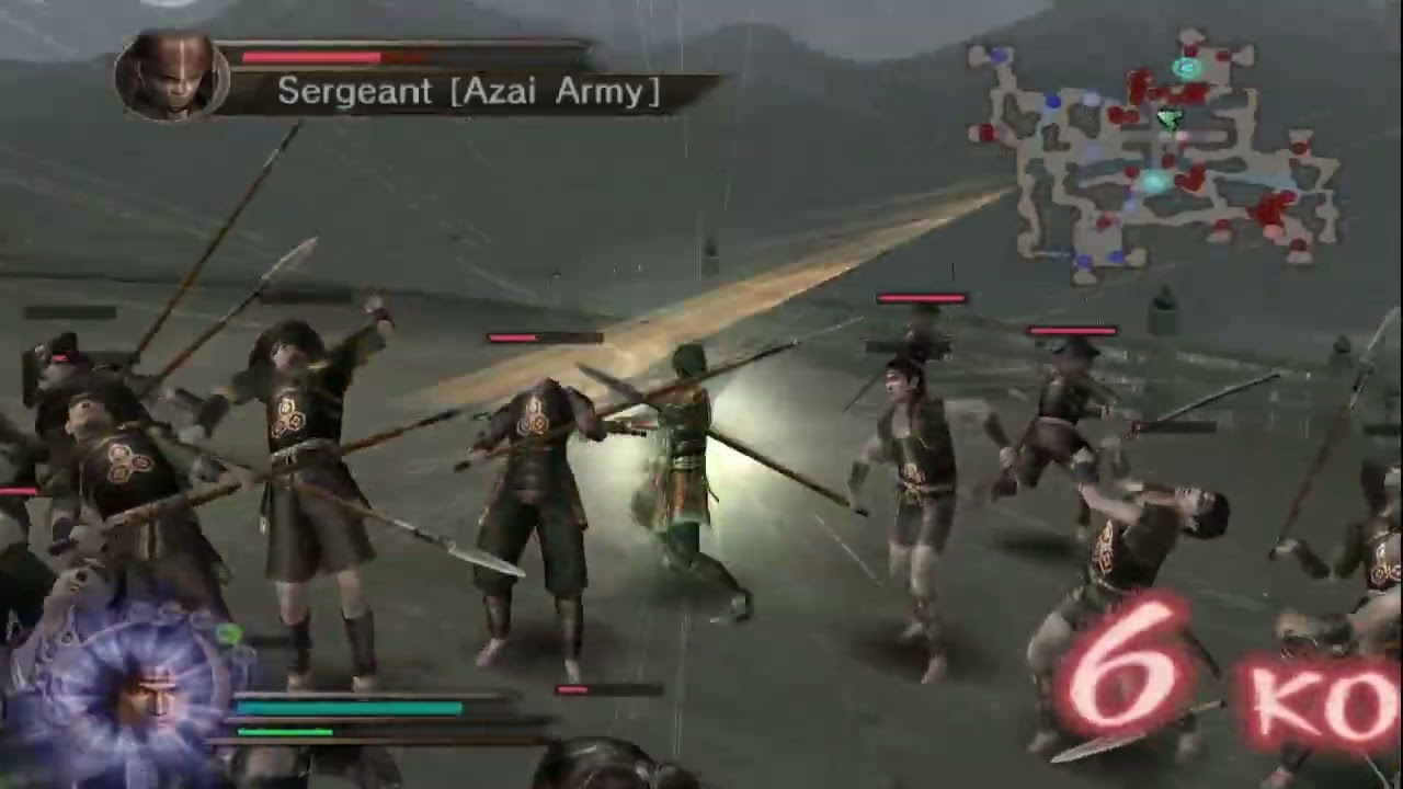 pursuing Ina's Army As Yukimura Sanada In Samurai Warriors - Xtreme Legends