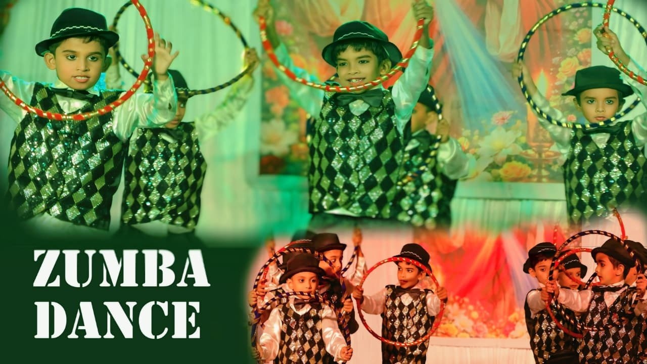 ZUMBA DANCE//ST.SAVIO NURSERY SCHOOL CHEMPANTHOTTY