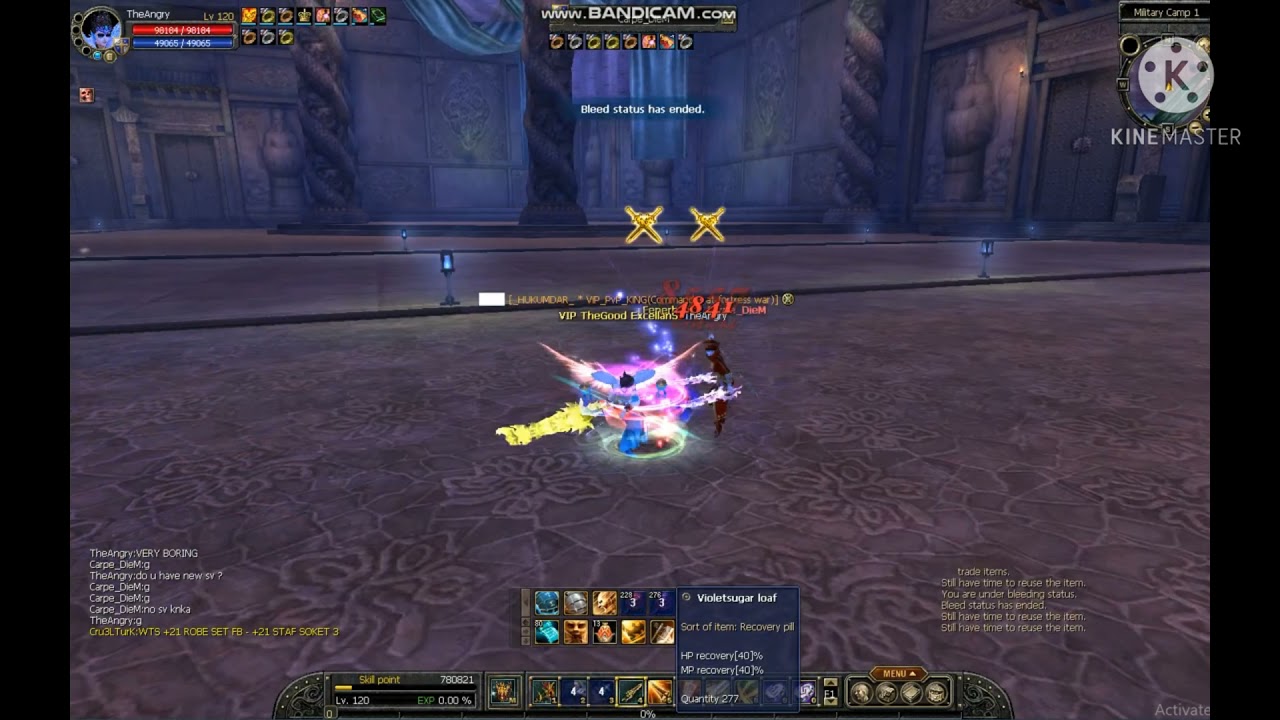 ViPSrO Pvp TheAngry vs Carpe_DieM