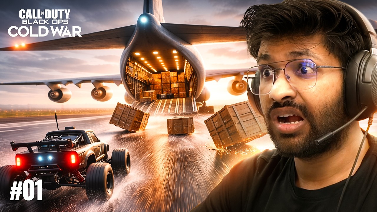 CAN WE STOP THIS FLIGHT USING RC CAR? | Call of Duty: Black Ops Cold War | #01