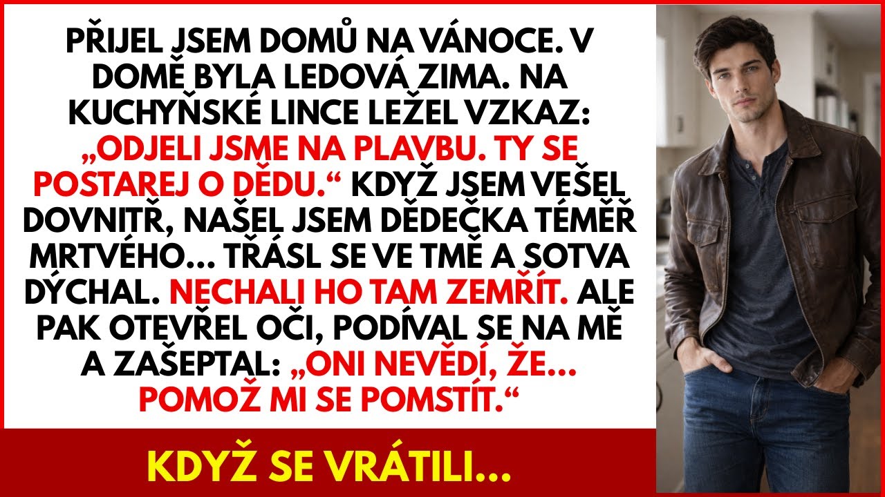 O Vánocích jsem přijel domů a našel dědu umírat samotného — rodiče byli na plavbě…