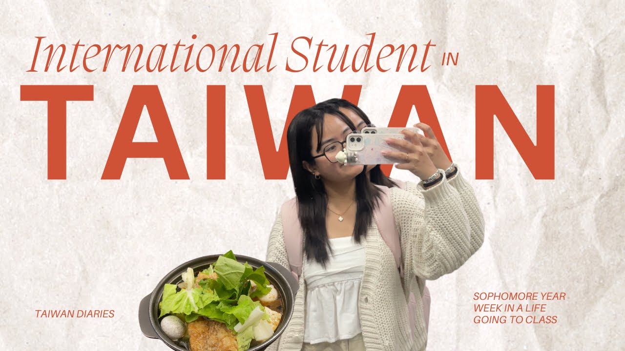 taiwan diaries 💌: sophomore year🎐, week in a life 📆, going to class