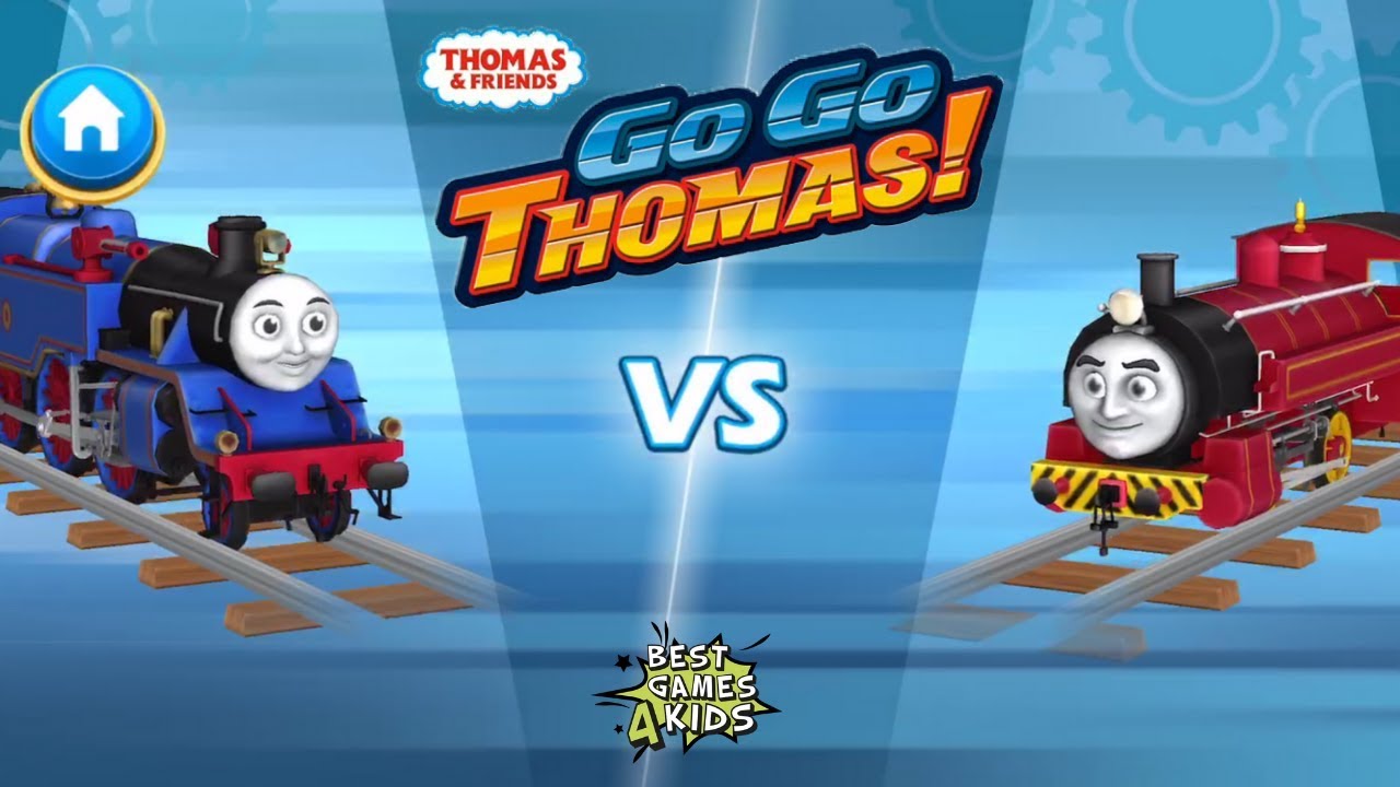 Thomas & Friends: Go Go Thomas | 2 PLAYERS BATTLE: BELLE Vs VICTOR! By Budge