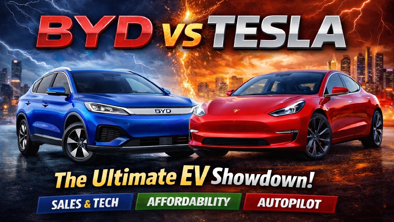 BYD vs Tesla: The Ultimate EV Showdown!