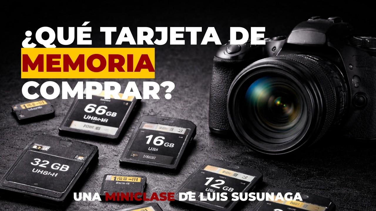 👉 TARJETAS DE MEMORIA en Fotografía 🤔 ¿Cómo elegir la correcta y EVITAR ERRORES?