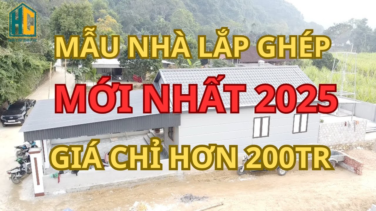 Mẫu Nhà Lắp Ghép Mới Nhất Năm 2025 | Cách Xây Nhà Lắp Ghép Giá Rẻ | Mẫu Nhà Đẹp 2025