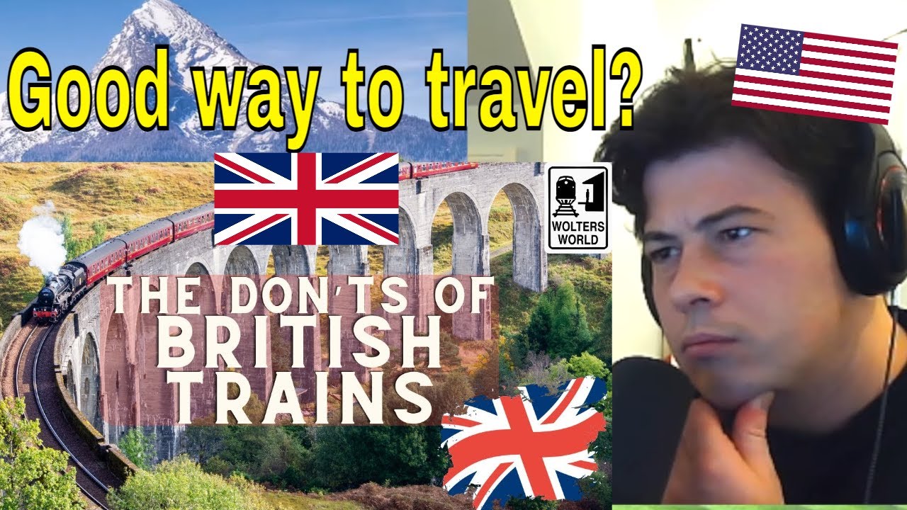American Reacts The Don'ts of British Trains
