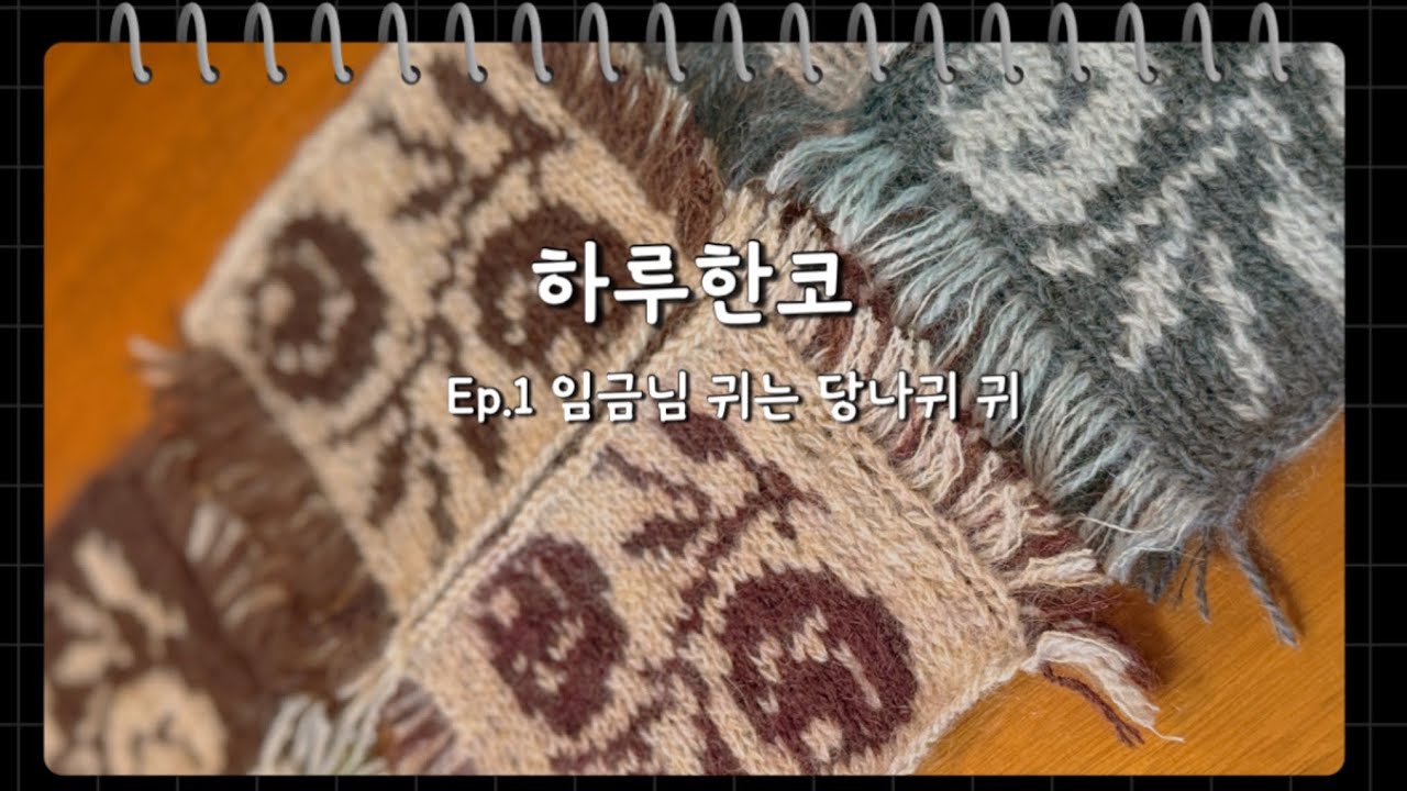 [하루한코] Ep.1 🤍 임금님 귀는 당나귀 귀!