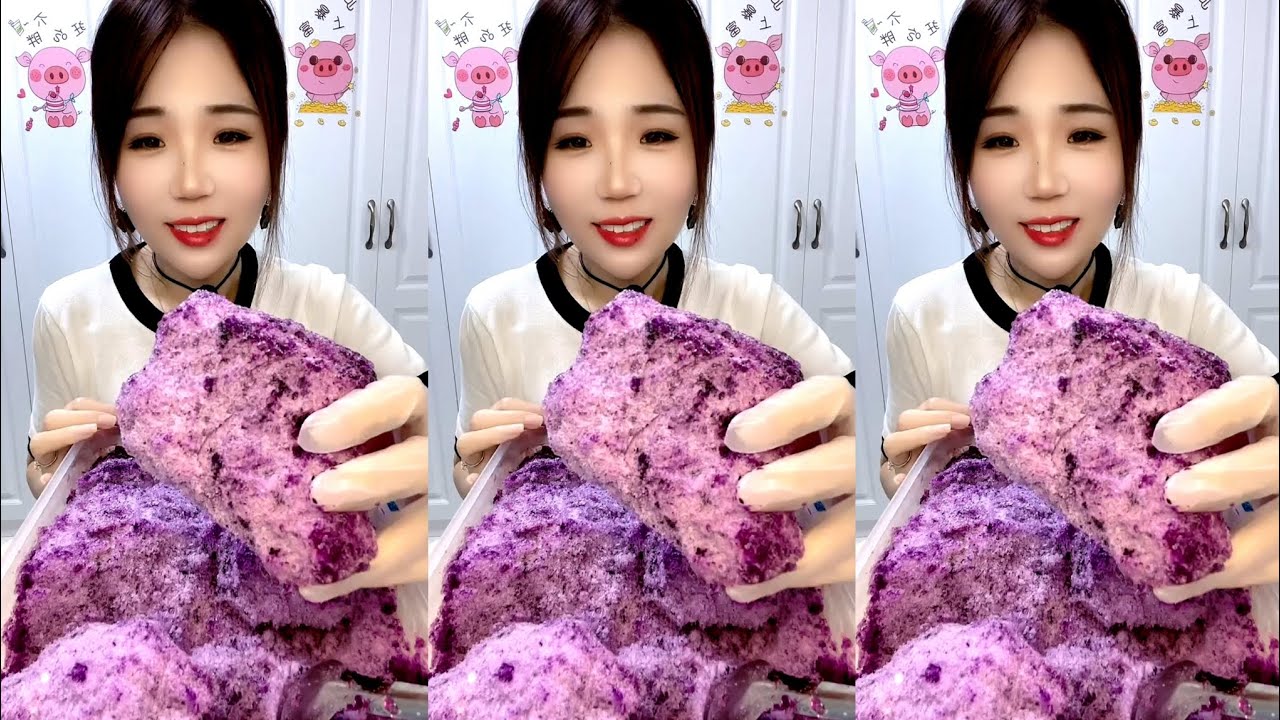 ASMR SHAVED ICE EATING / ICE EATING