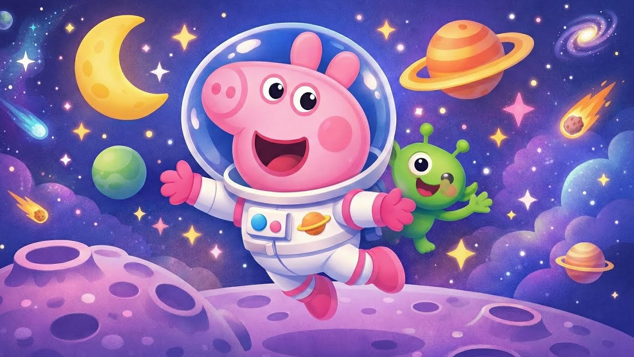 Peppa Pig Becomes an Astronaut ✨👩‍🚀🪐– What Is Waiting for Her in Space🚀👽 | Funny Peppa Pig Animation