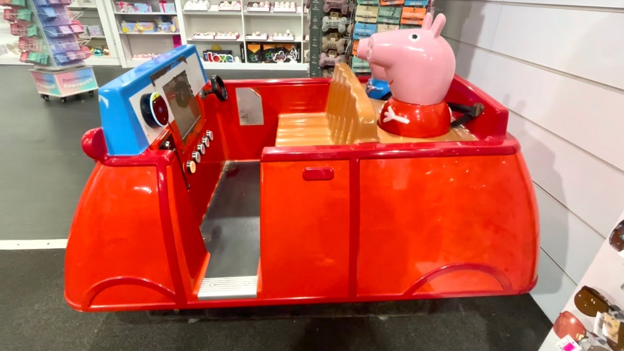 Northern Leisure Peppa Pig Video Option Coin Operated Kiddie Ride