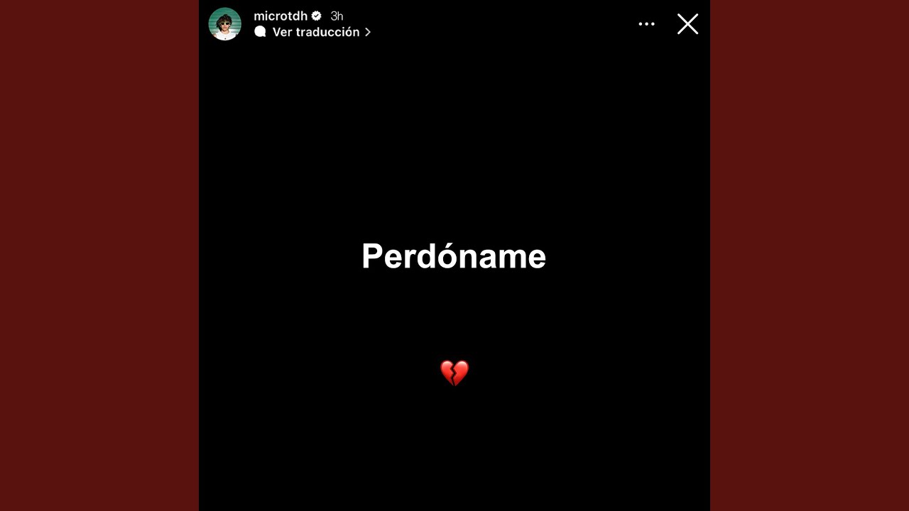 Perdóname