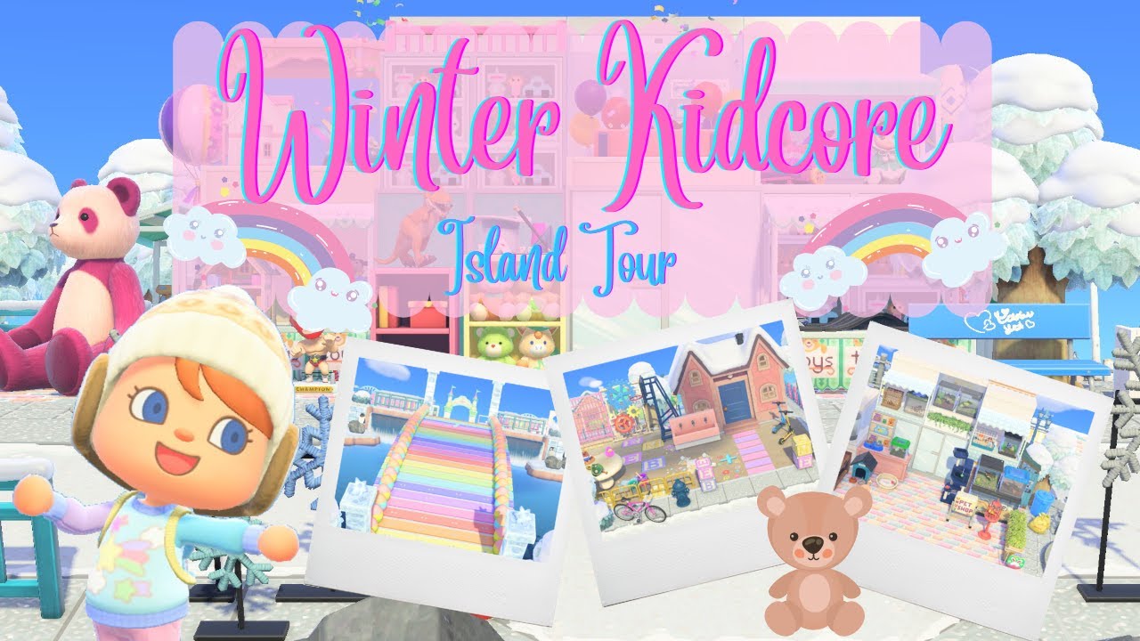 WINTER KIDCORE ISLAND TOUR | BEANIEBOO | ACNH ISLAND TOUR