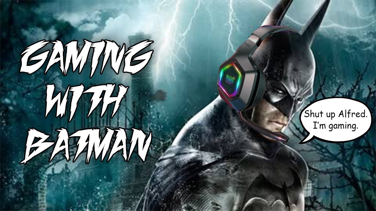 Batman Gaming Set Review (Gaming With Batman)