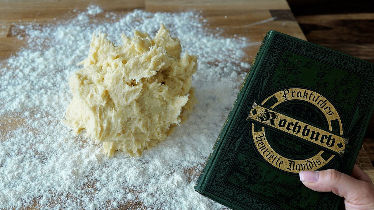 Рецепт 1894 года - Рецепт из этой старинной книги: Маленькие пирожные с кремом.