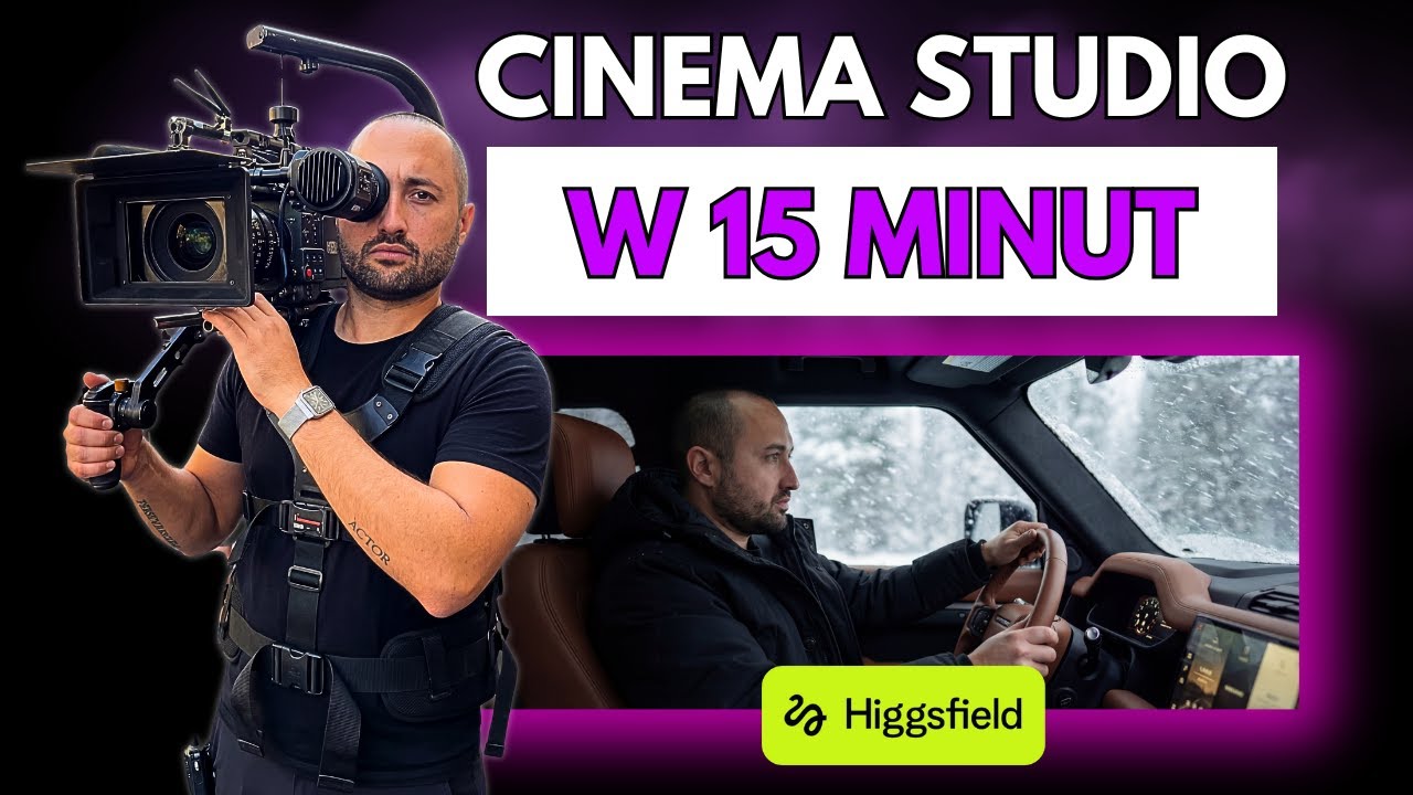 Kiinowe video z AI - Higgsfield Cinema Studio