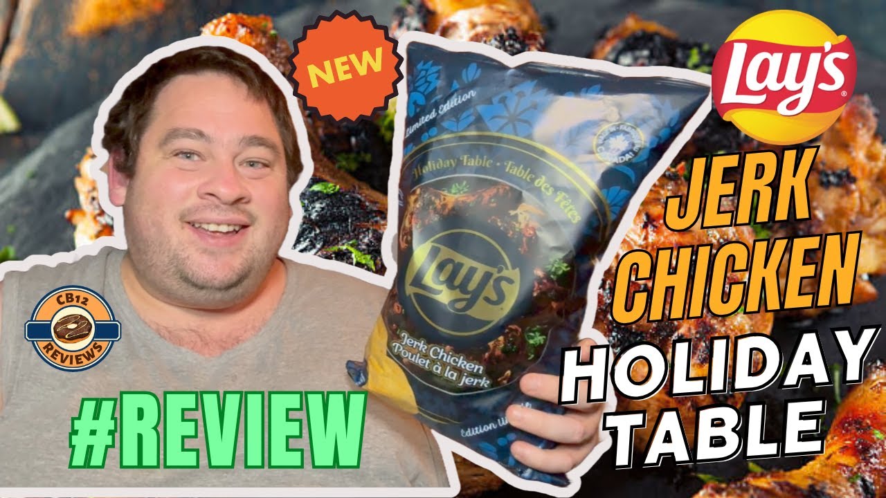🍗"NEW" Holiday Table Limited Edition Lays Jerk Chicken 