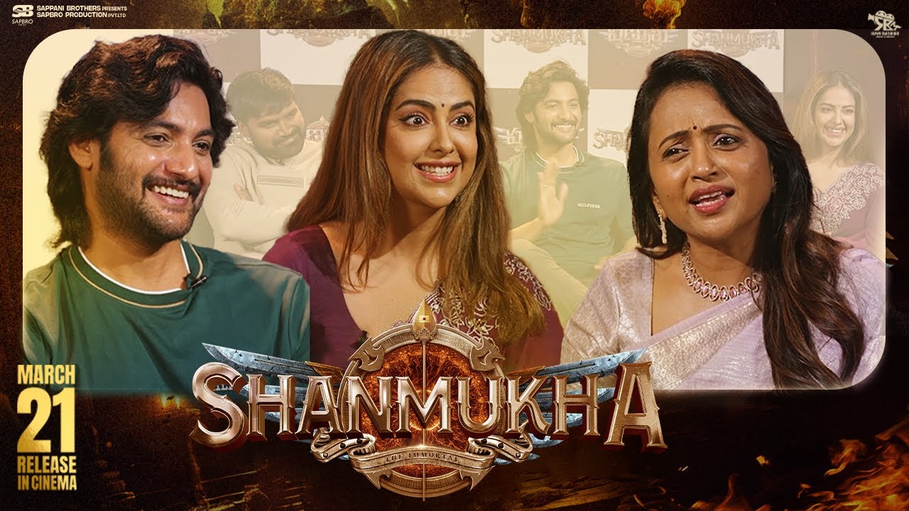 Suma with Team Shanmukha | Exclusive Interview |  Aadi Saikumar | Avika Gor | Shanmugam Sappani | 4K