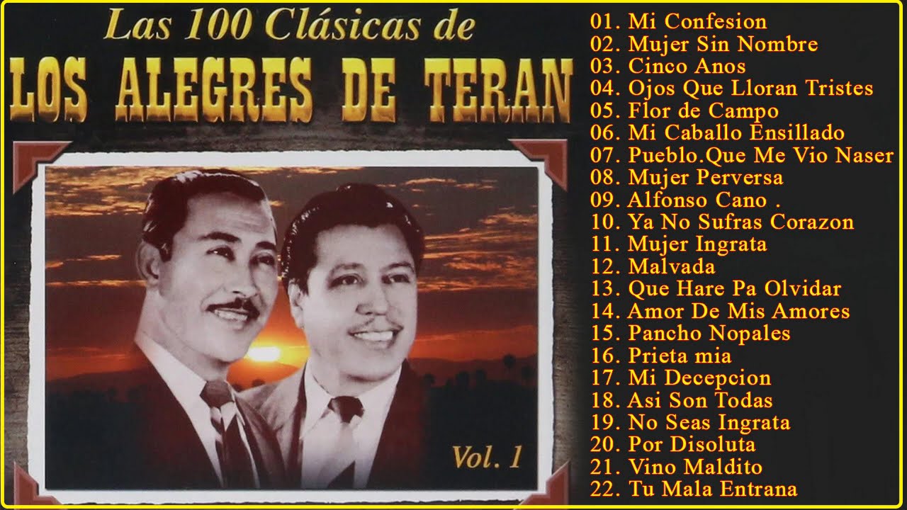 Los Alegres De Teran Mix Exitos De Oro ~ Corridos y Rancheras || 20 Exitos Inolvidables