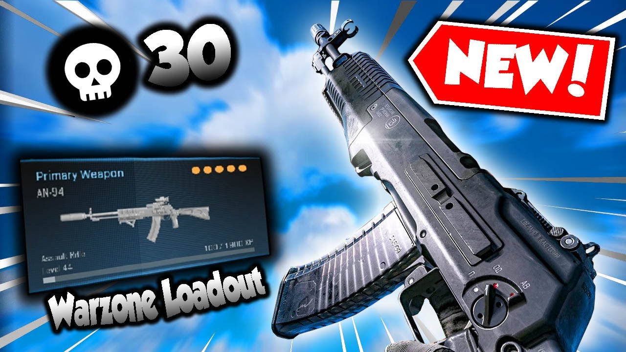 the BEST AN-94 WARZONE LOADOUT! *NEW* DLC WEAPON (Modern Warfare Warzone)
