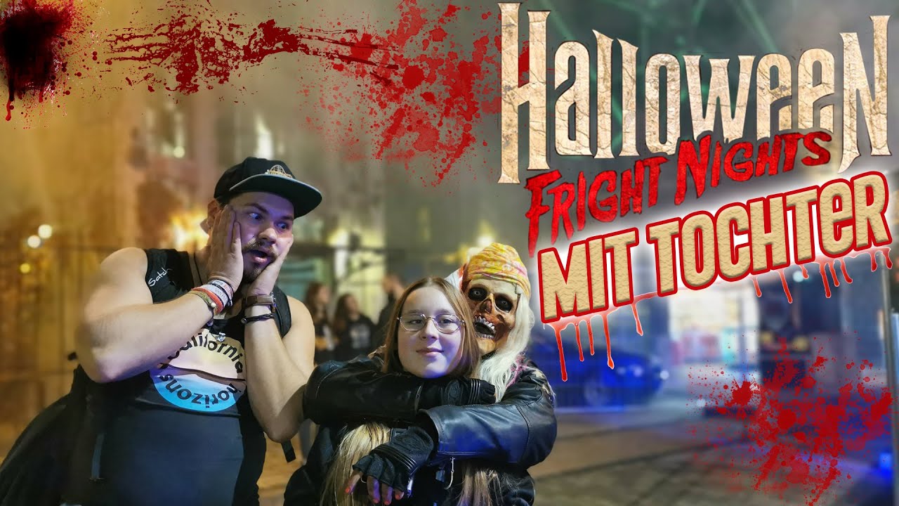 HALLOWEEN FRIGHT NIGHTS Vlog Oktober 2022🎃🎢 | 👻Mit meiner TOCHTER in ALLEN MAZES🎃 | Holiday Park