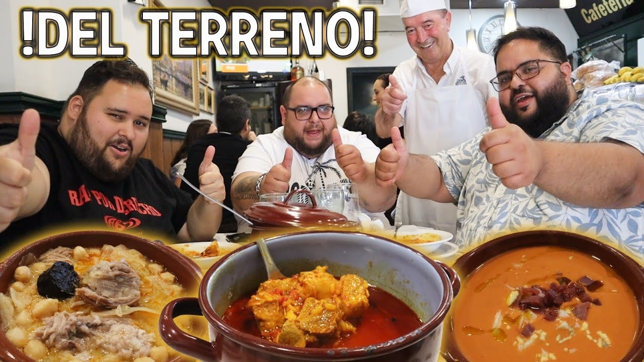 Visitamos Restaurante LOS ALBA en Málaga  *Cocina del terreno*