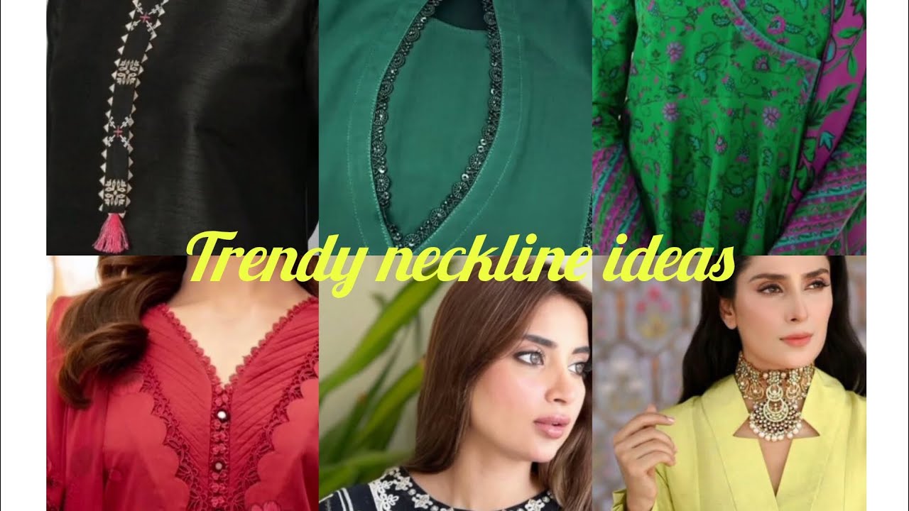 Latest Neck Design Ideas 2026 | Beautiful & Trendy Neckline Designs for Women